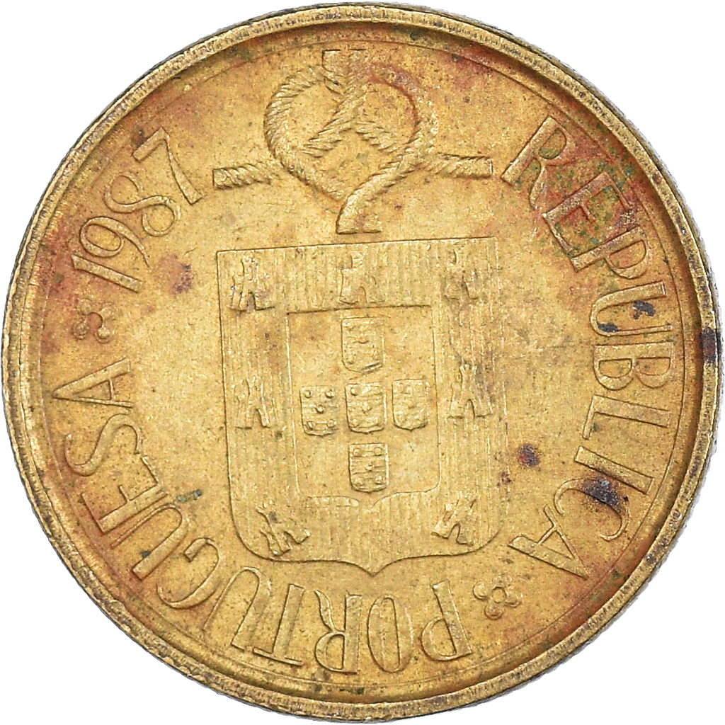 Moneda, Portugal, Escudo, 1987