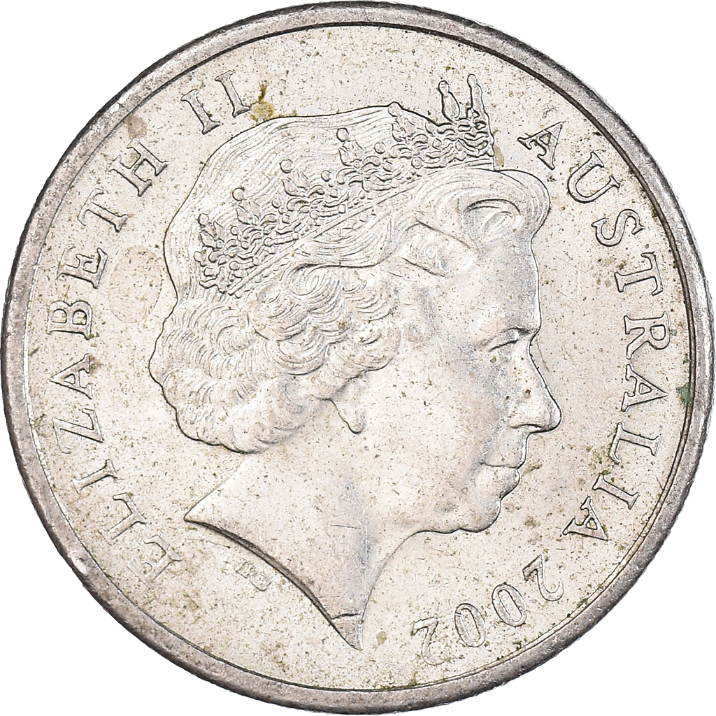 Moneda, Australia, 5 Cents, 2002