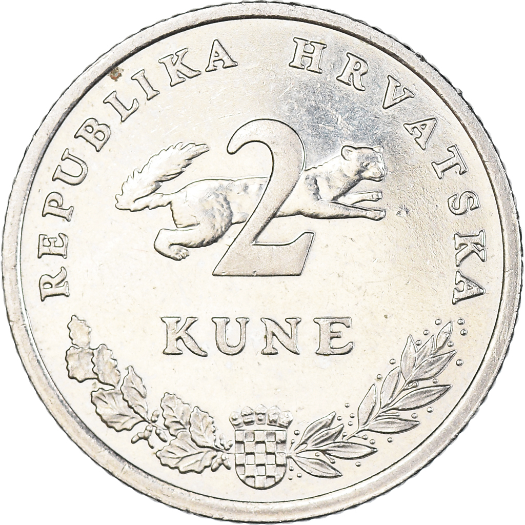 Moneda, Croacia, 2 Kune