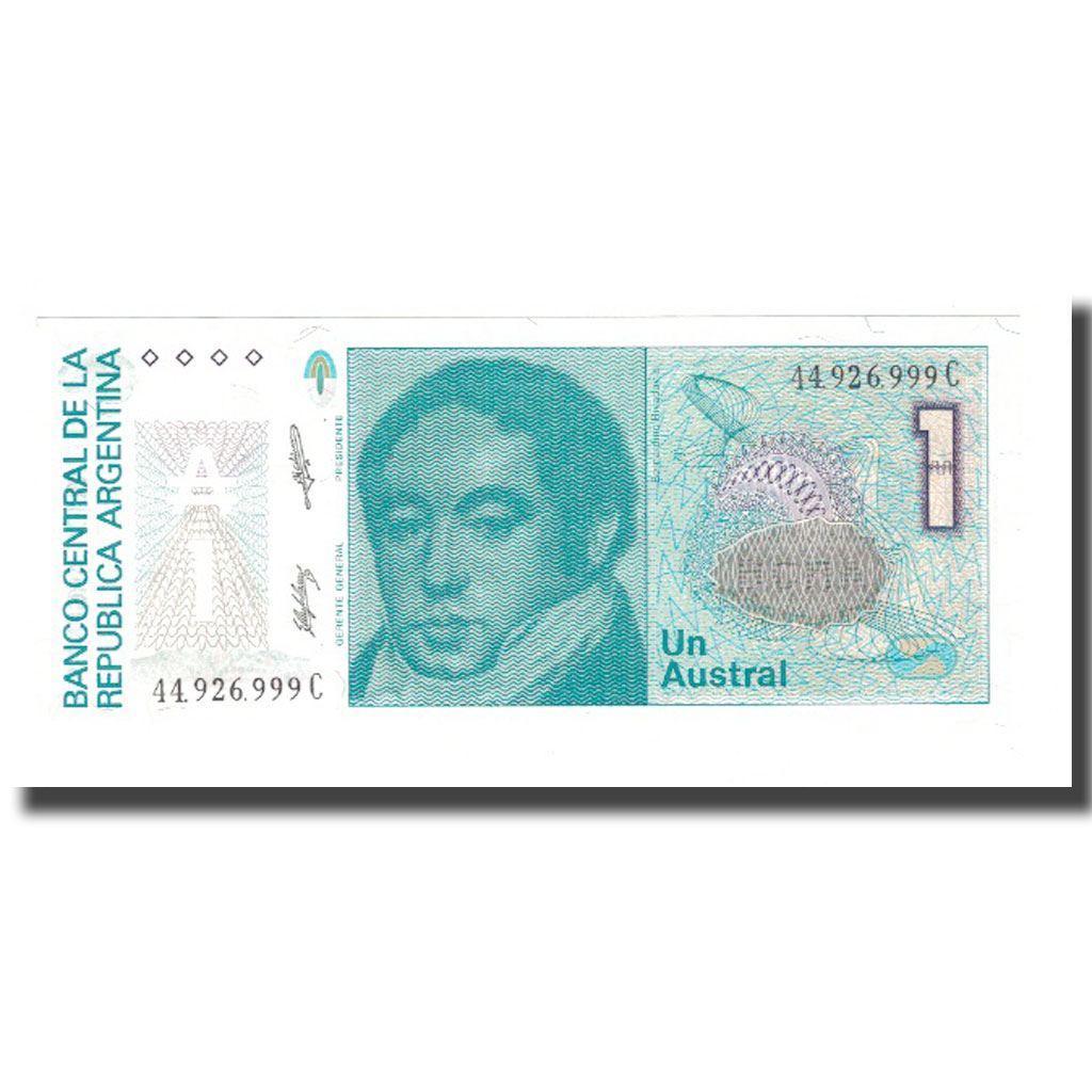 Billet, Argentine, 1 Austral, KM:323a, TTB+