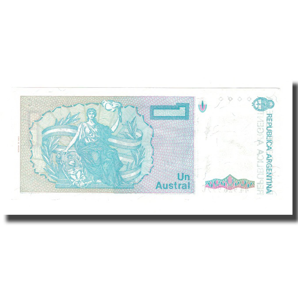 Billet, Argentine, 1 Austral, KM:323a, TTB+