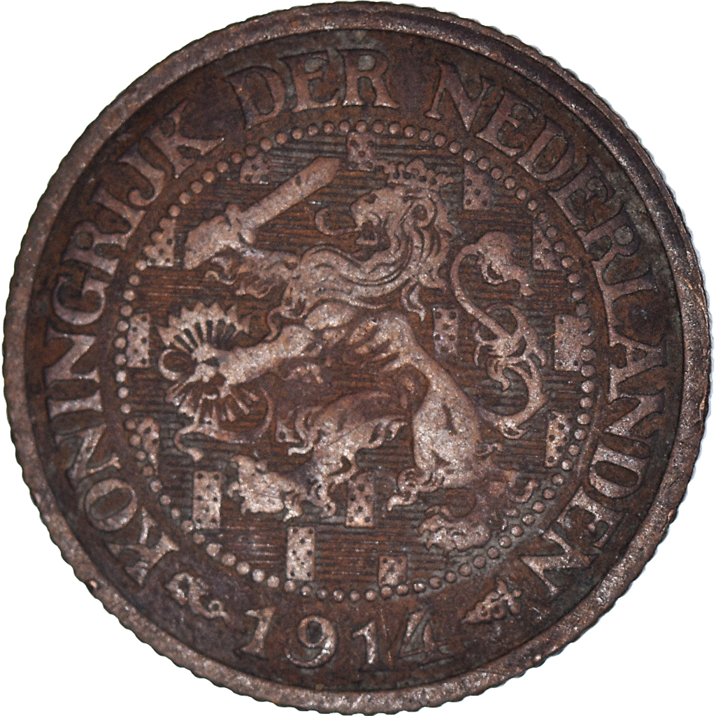 Moneda, Países Bajos, Cent, 1914