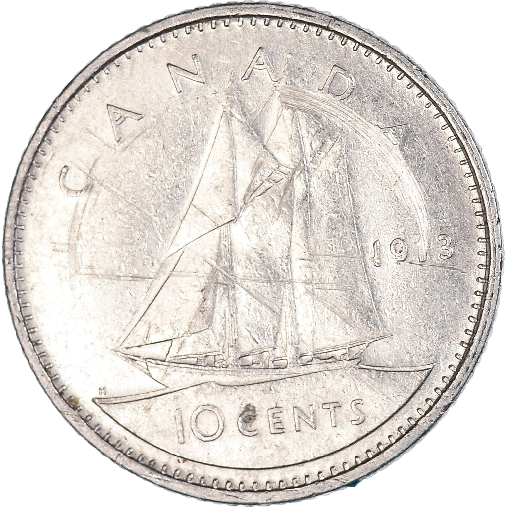 Coin, Canada, 10 Cents, 1973, , Nickel