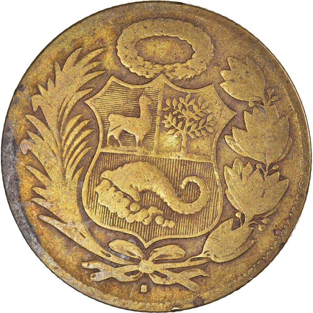 Coin, Peru, 1/2 Sol, 1942