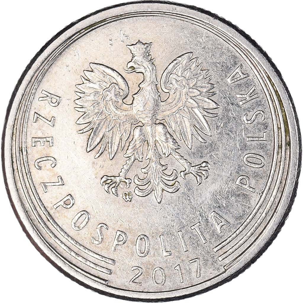 Moneda, Polonia, Zloty, 2017