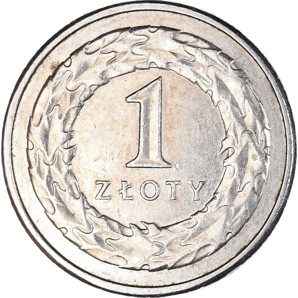 Moneda, Polonia, Zloty, 2017