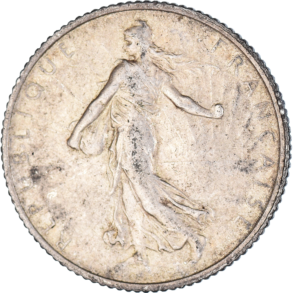 Moneda, Francia, Franc, 1918