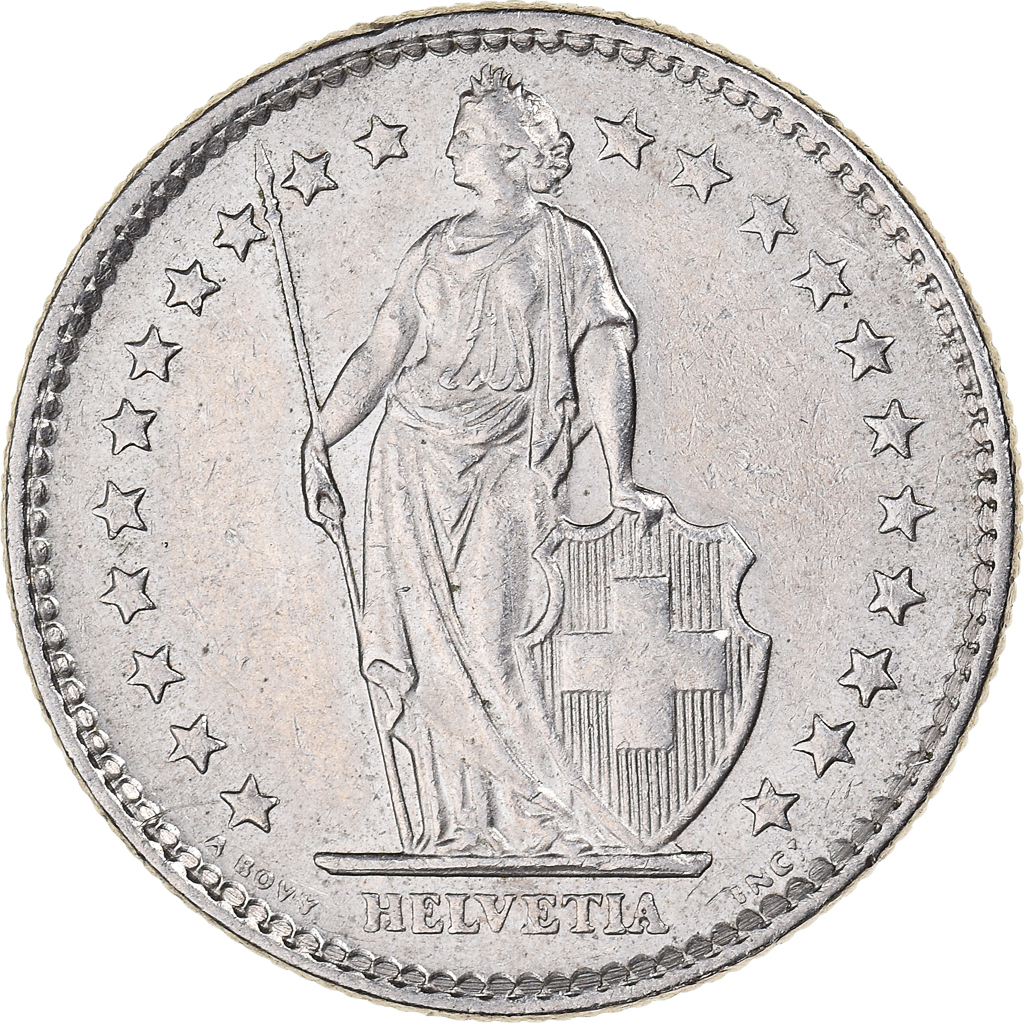Moneda, Suiza, 2 Francs, 1978