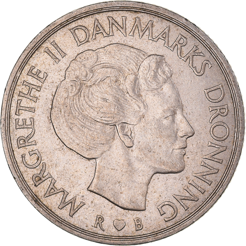 Moneda, Dinamarca, Krone, 1984
