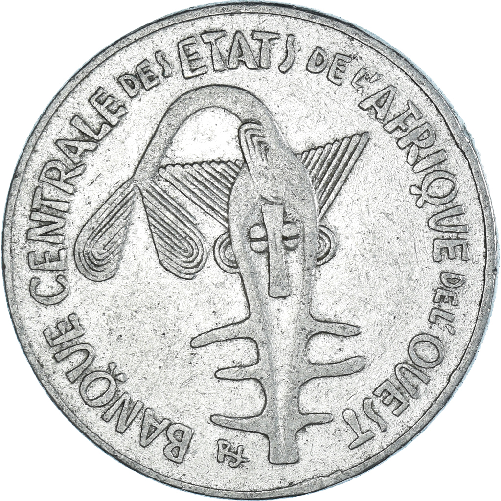 Coin, West African States, 100 Francs, 1987