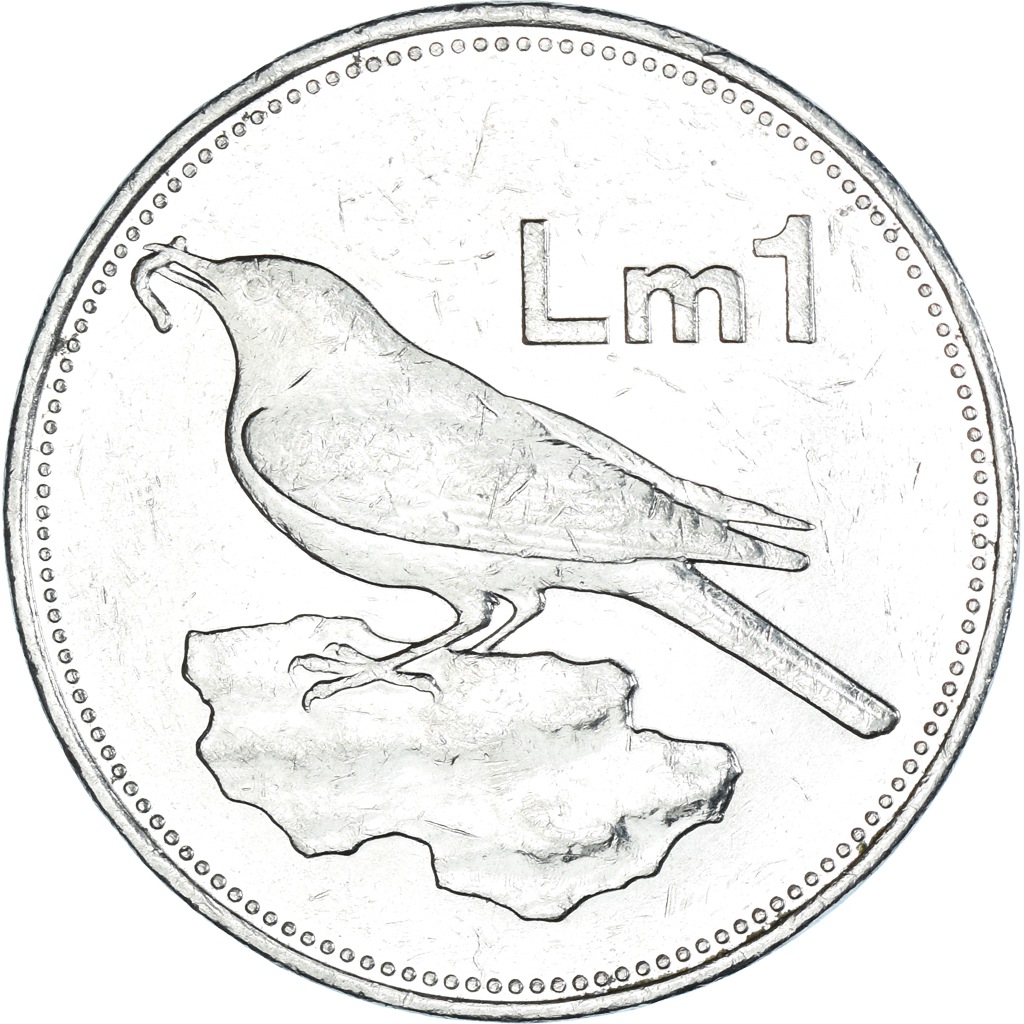 Munten, Malta, Lira, 1991