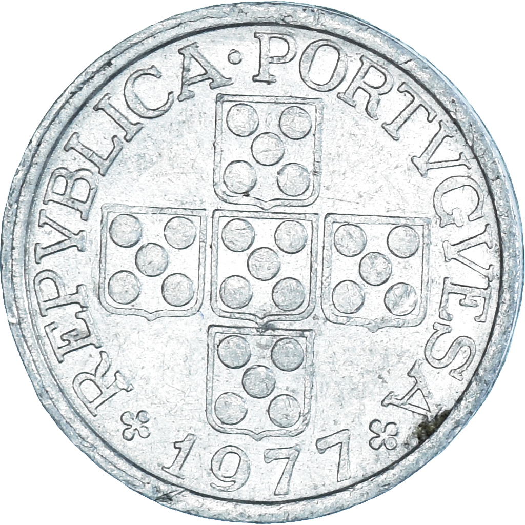 Moneda, Portugal, 10 Centavos, 1977