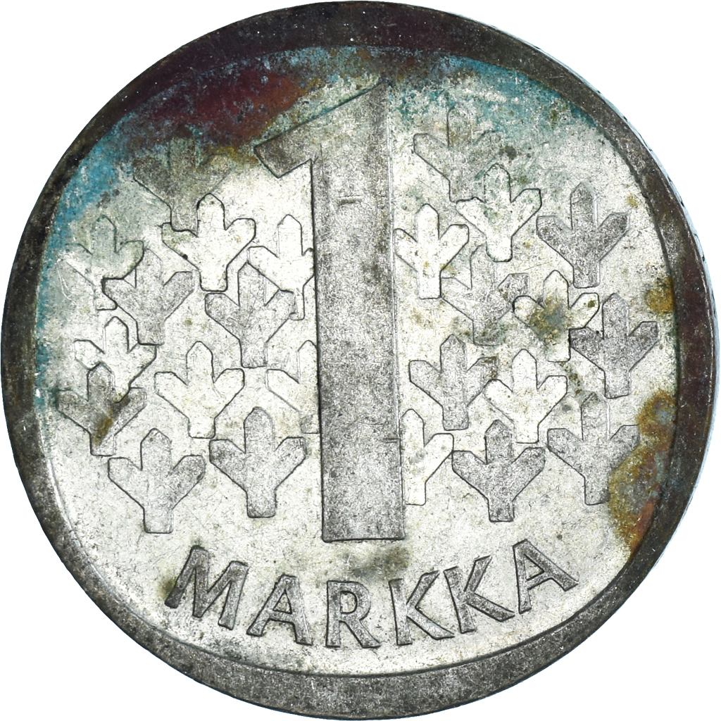 Moneda, Finlandia, Markka, 1966