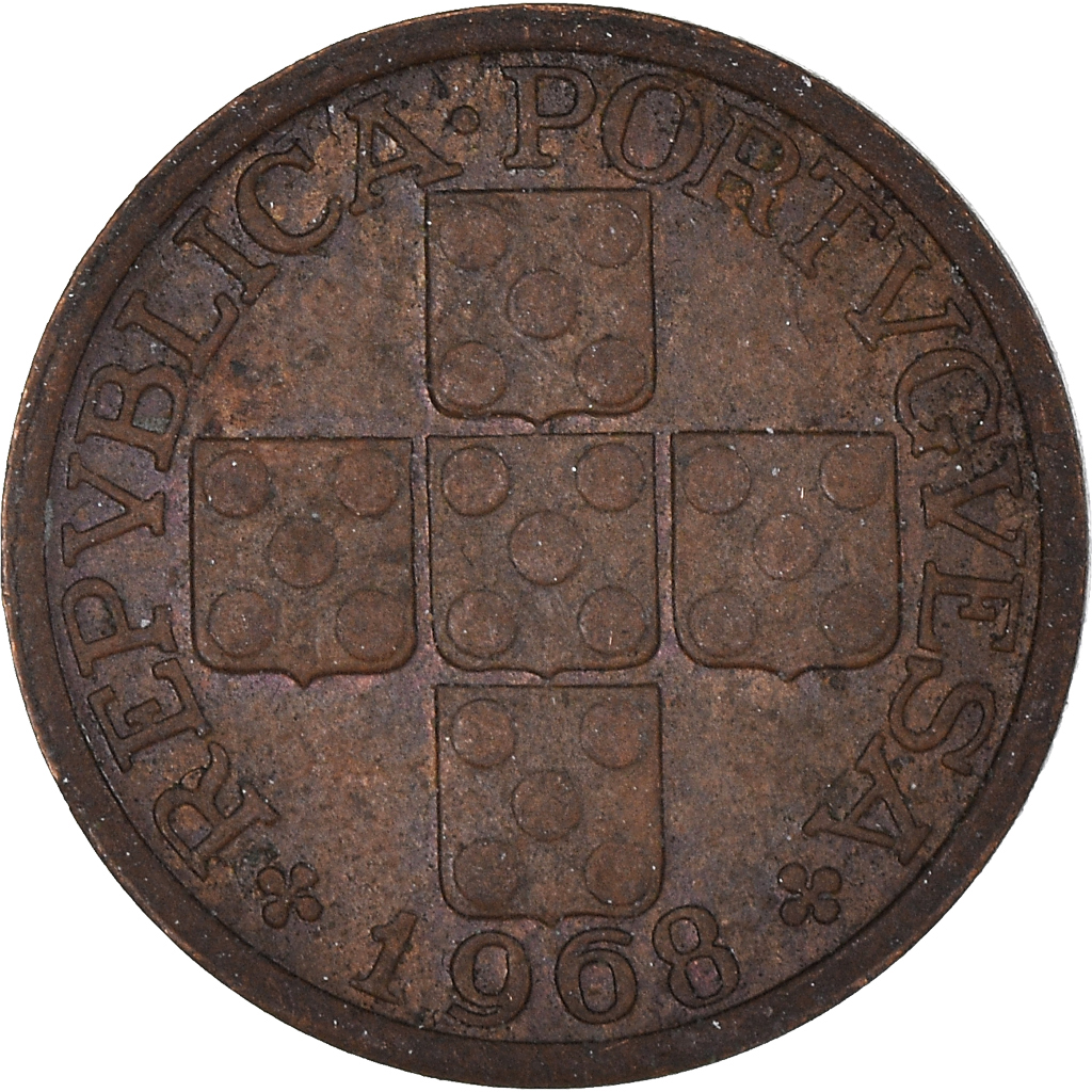 Moneda, Portugal, 10 Centavos, 1968