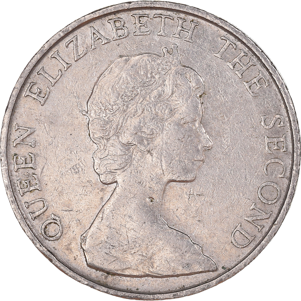 Moneda, Hong Kong, 5 Dollars, 1984