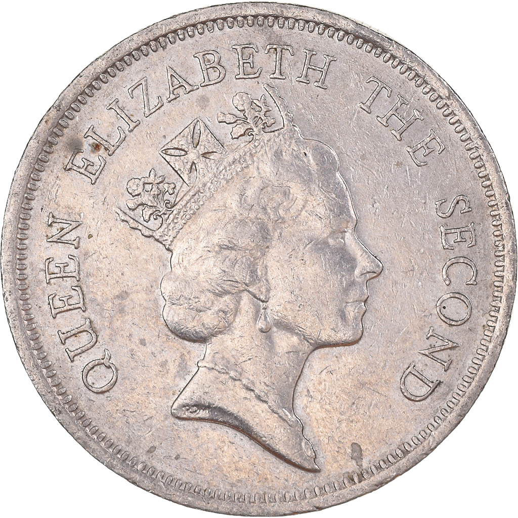 Moneda, Hong Kong, Dollar, 1989