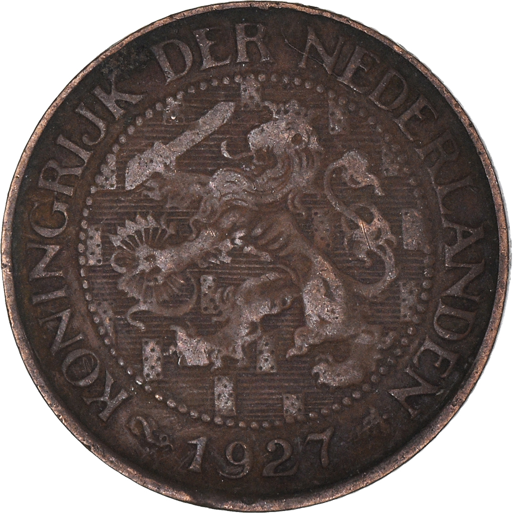 Moneda, Países Bajos, Cent, 1927