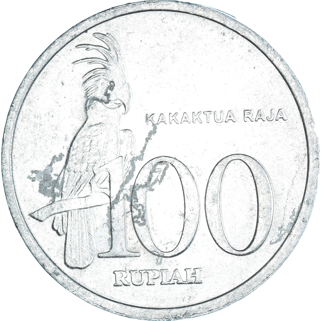 Moneda, Indonesia, 100 Rupiah, 2004