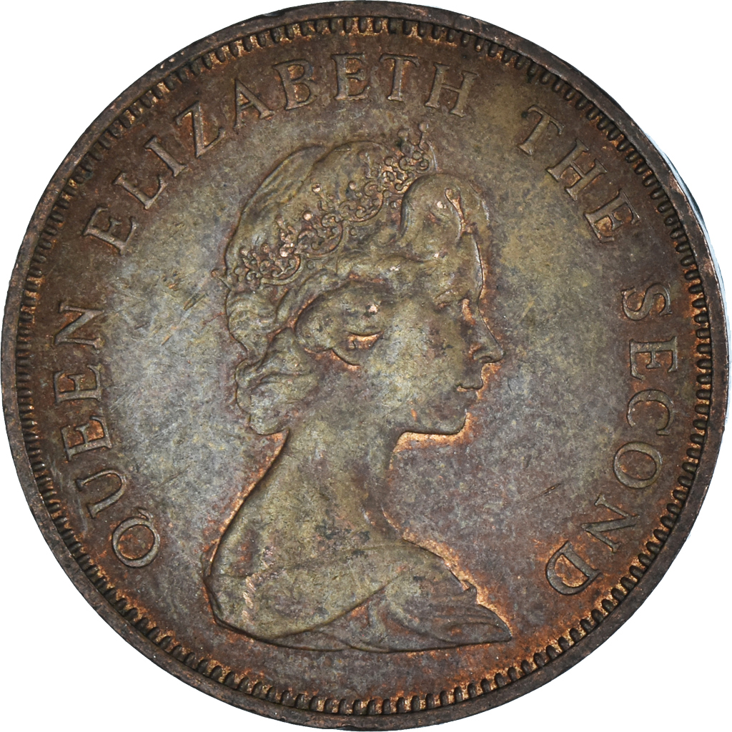 Coin, Jersey, 2 New Pence, 1971