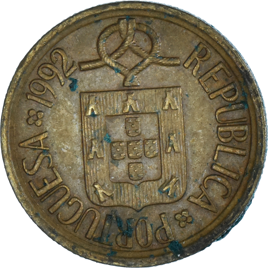 Moneda, Portugal, Escudo, 1992
