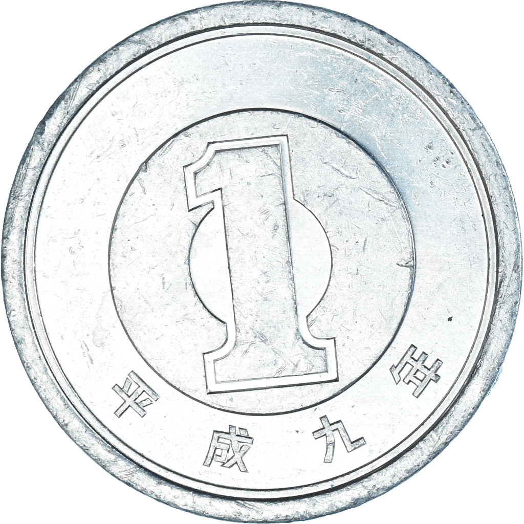 Coin, Japan, Yen, 1987