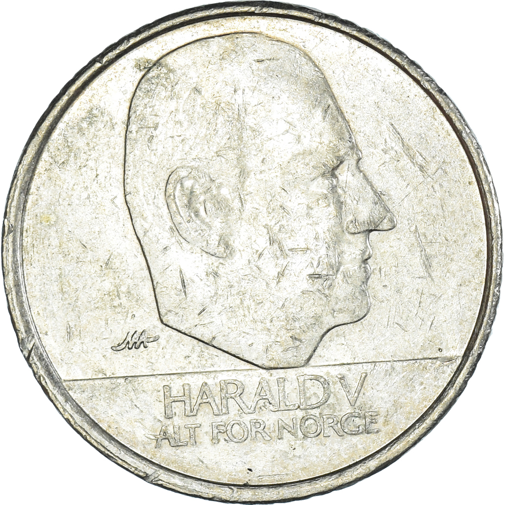 Moneda, Noruega, 10 Kroner, 1995