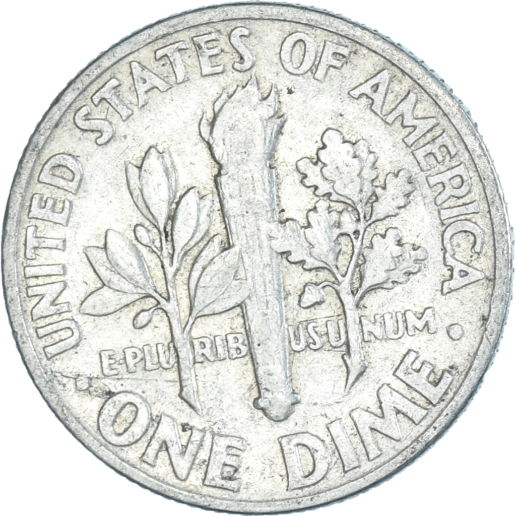 Moneda, Estados Unidos, Dime, 1963