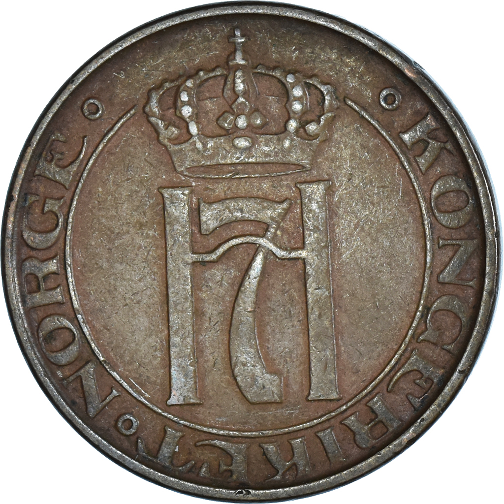 Moneda, Noruega, 5 Öre, 1951
