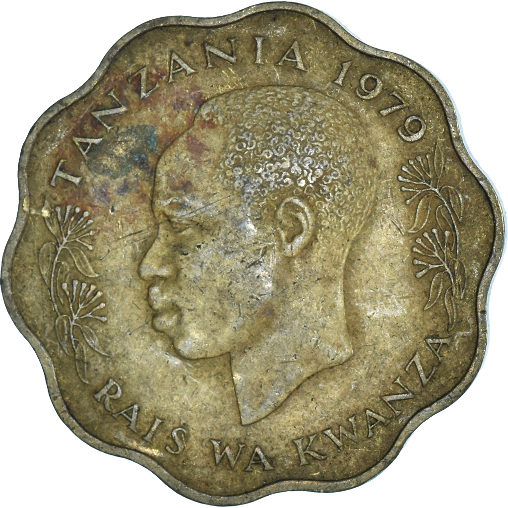 Coin, Tanzania, 10 Senti, 1979