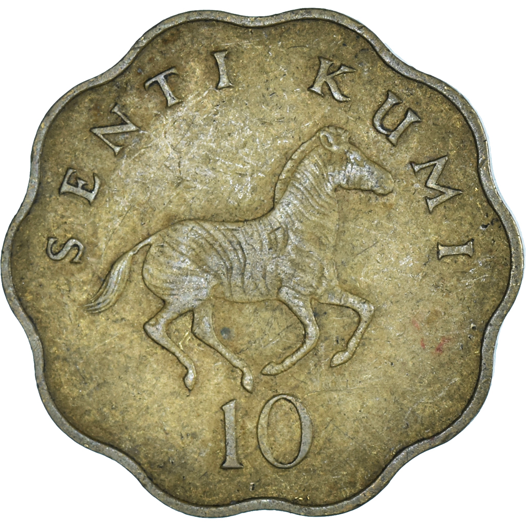 Coin, Tanzania, 10 Senti, 1979