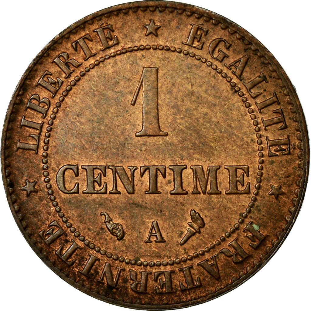 Coin, France, Cérès, Centime, 1897, Paris, , Bronze, KM:826.1