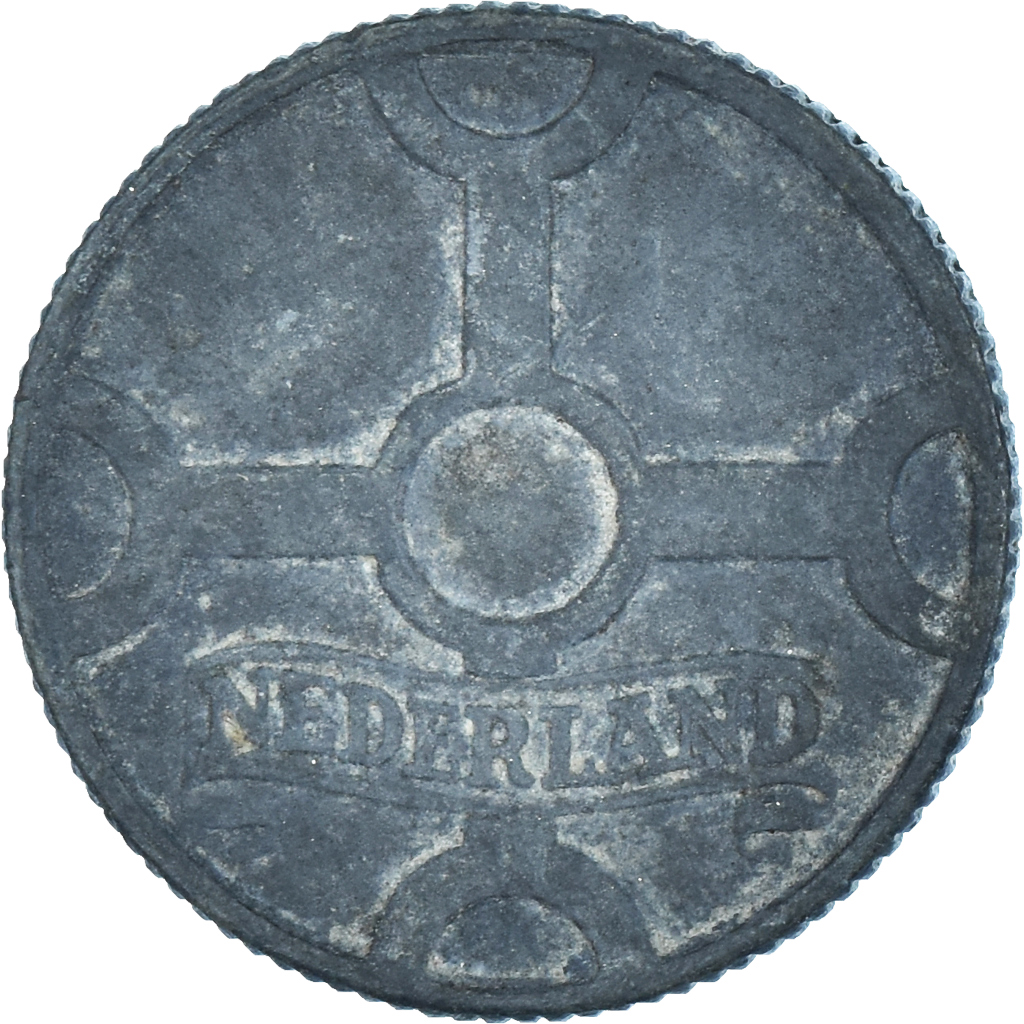 Moneda, Países Bajos, Cent, 1943