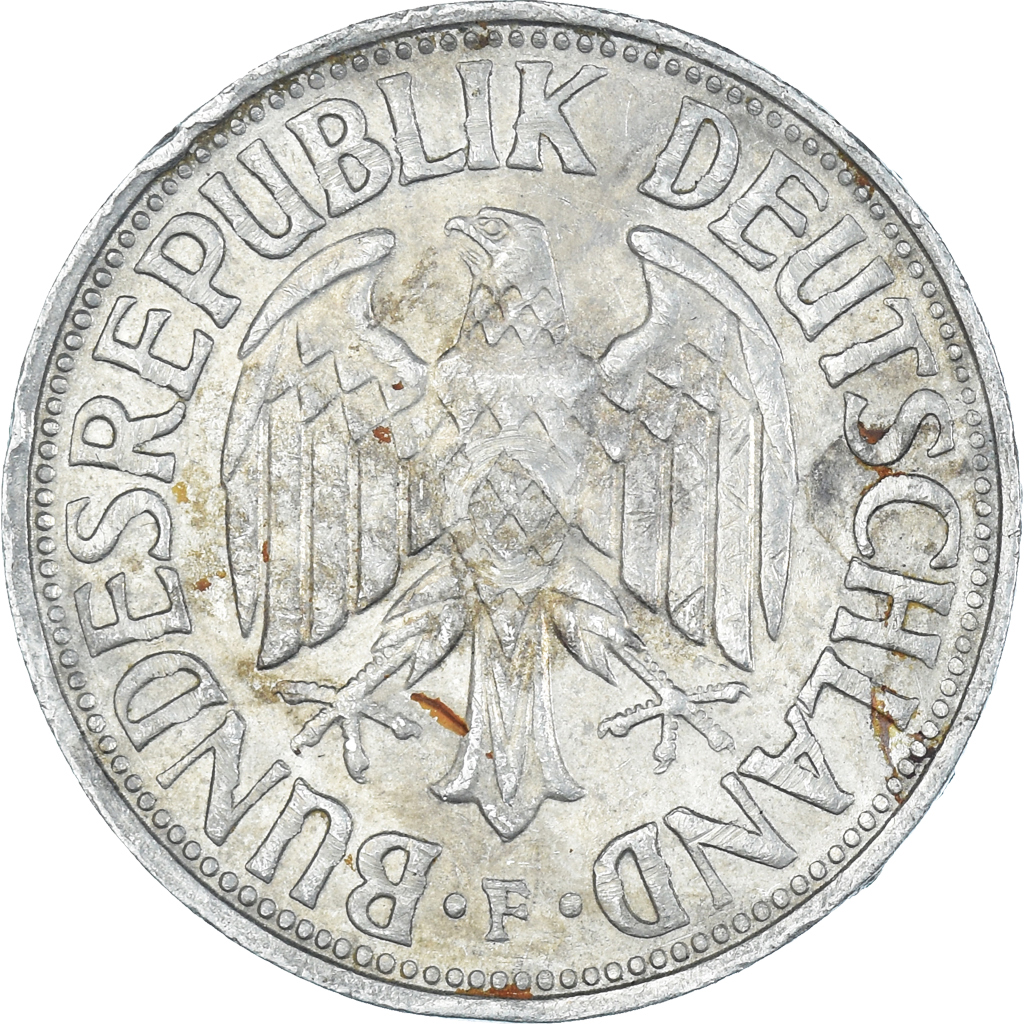 Germany, 1 Mark, 1973, Cupronickel, 