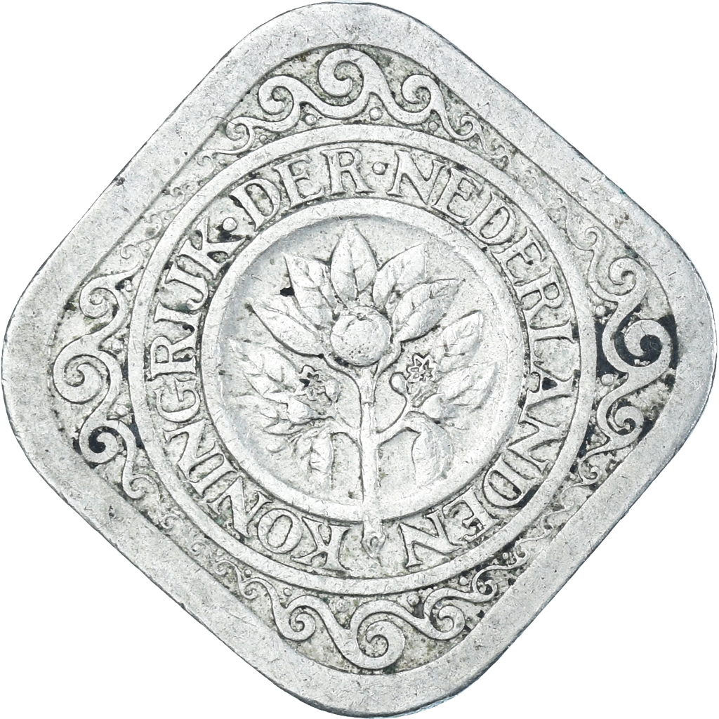 Coin, Netherlands, 5 Cents, 1938