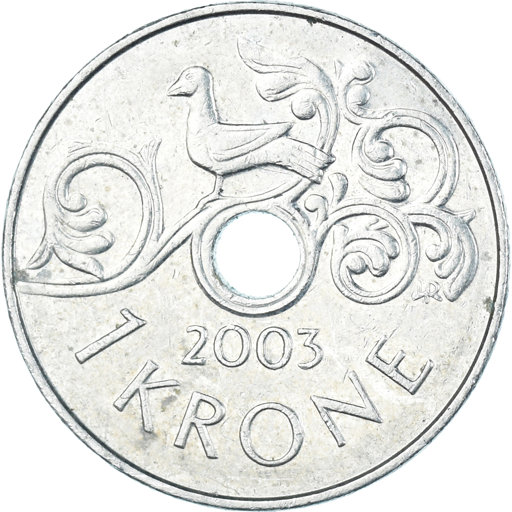Moneda, Noruega, Krone, 2003