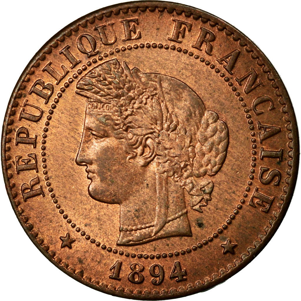 Coin, France, Cérès, Centime, 1894, Paris, , Bronze, KM:826.1