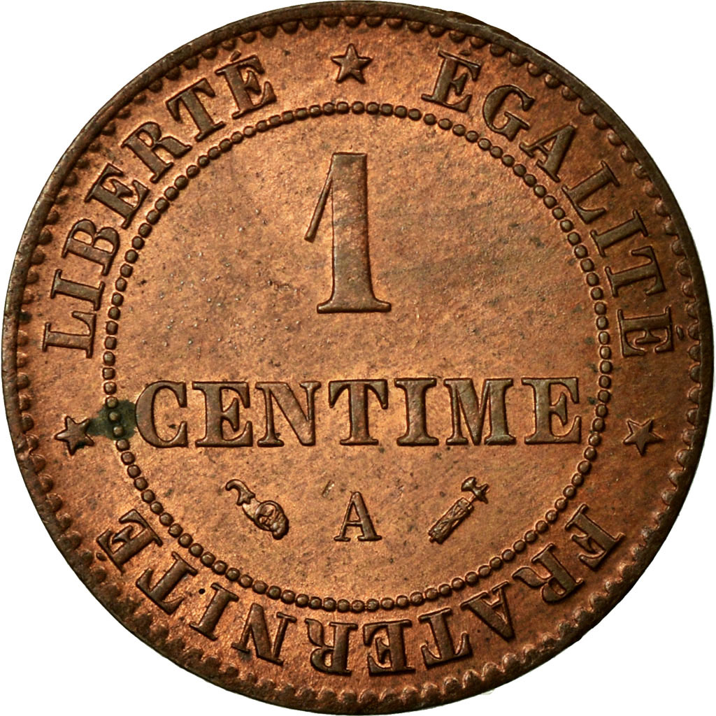 Coin, France, Cérès, Centime, 1894, Paris, , Bronze, KM:826.1