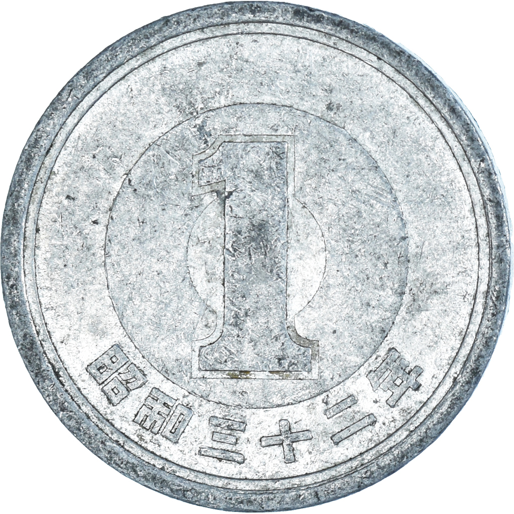 Coin, Japan, Yen, 1957