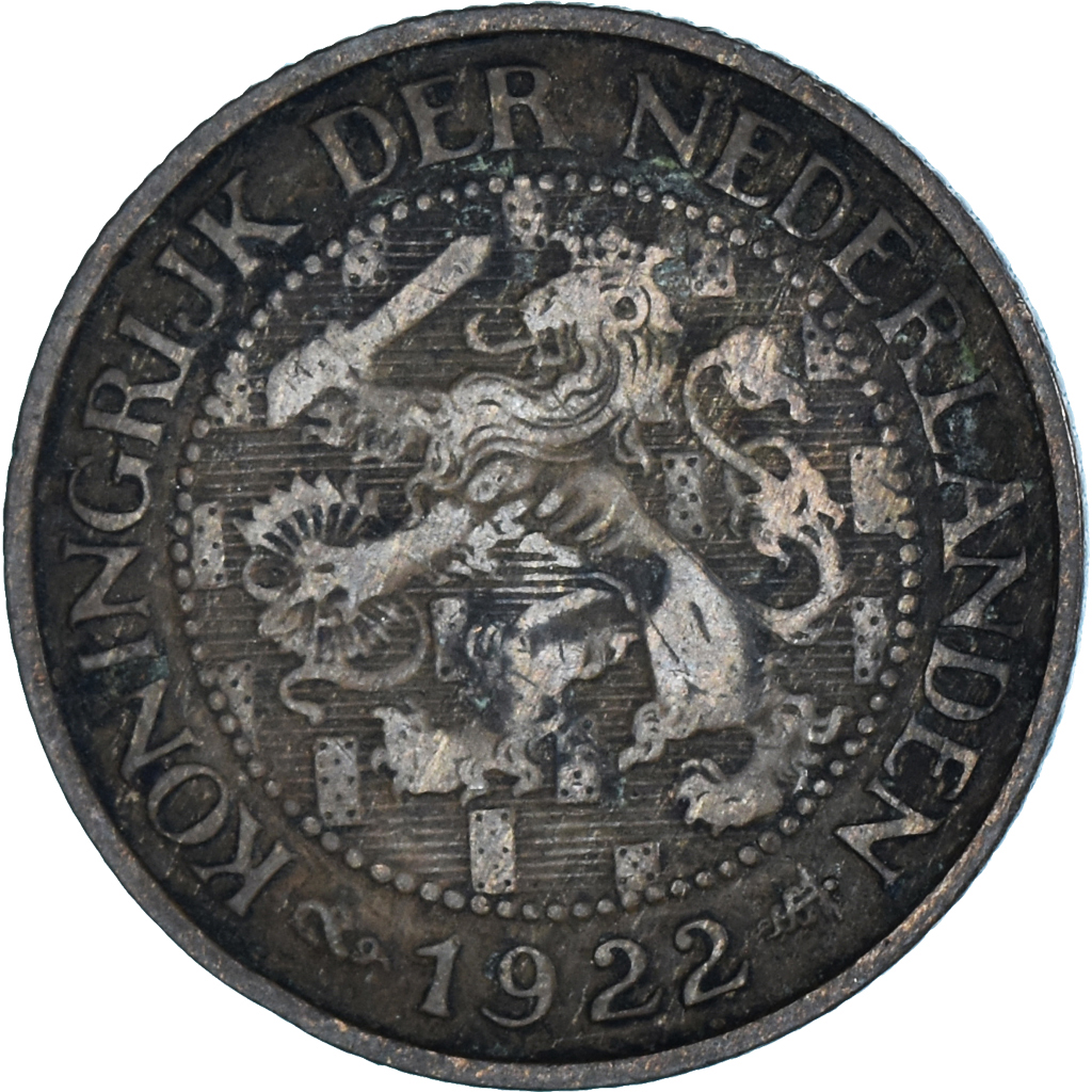 Moneda, Países Bajos, Cent, 1922