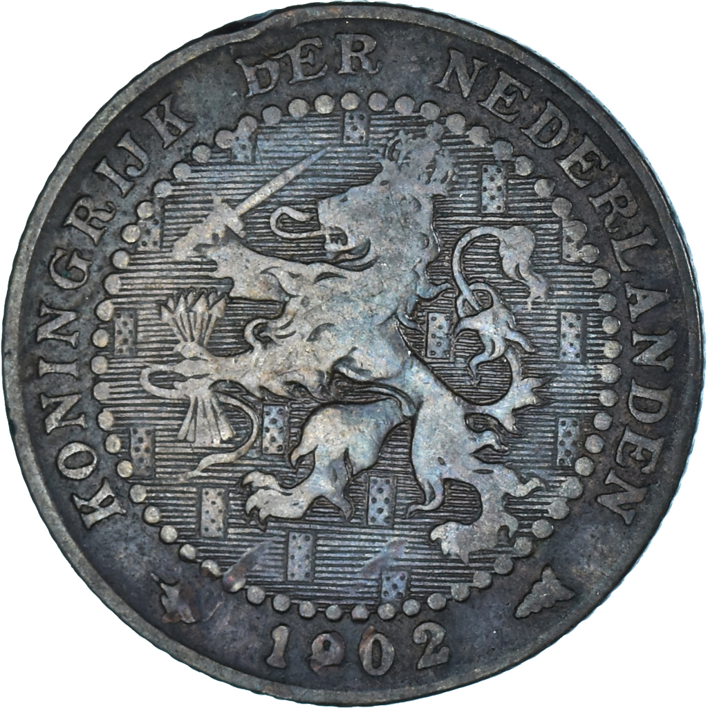 Moneda, Países Bajos, Cent, 1902