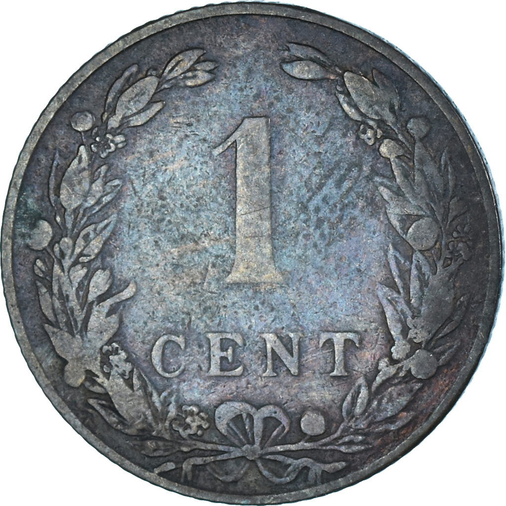 Moneda, Países Bajos, Cent, 1902