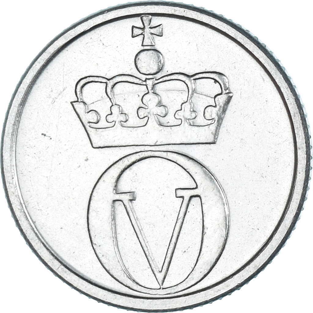 Moneda, Noruega, 10 Öre, 1961