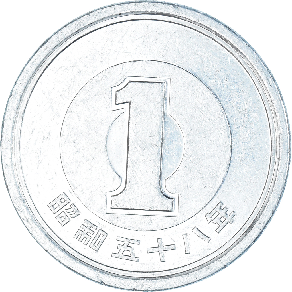 Coin, Japan, Yen, 1982