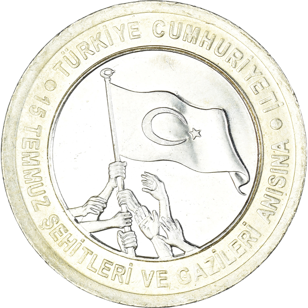 Moneda, Turquía, Lira, 2016