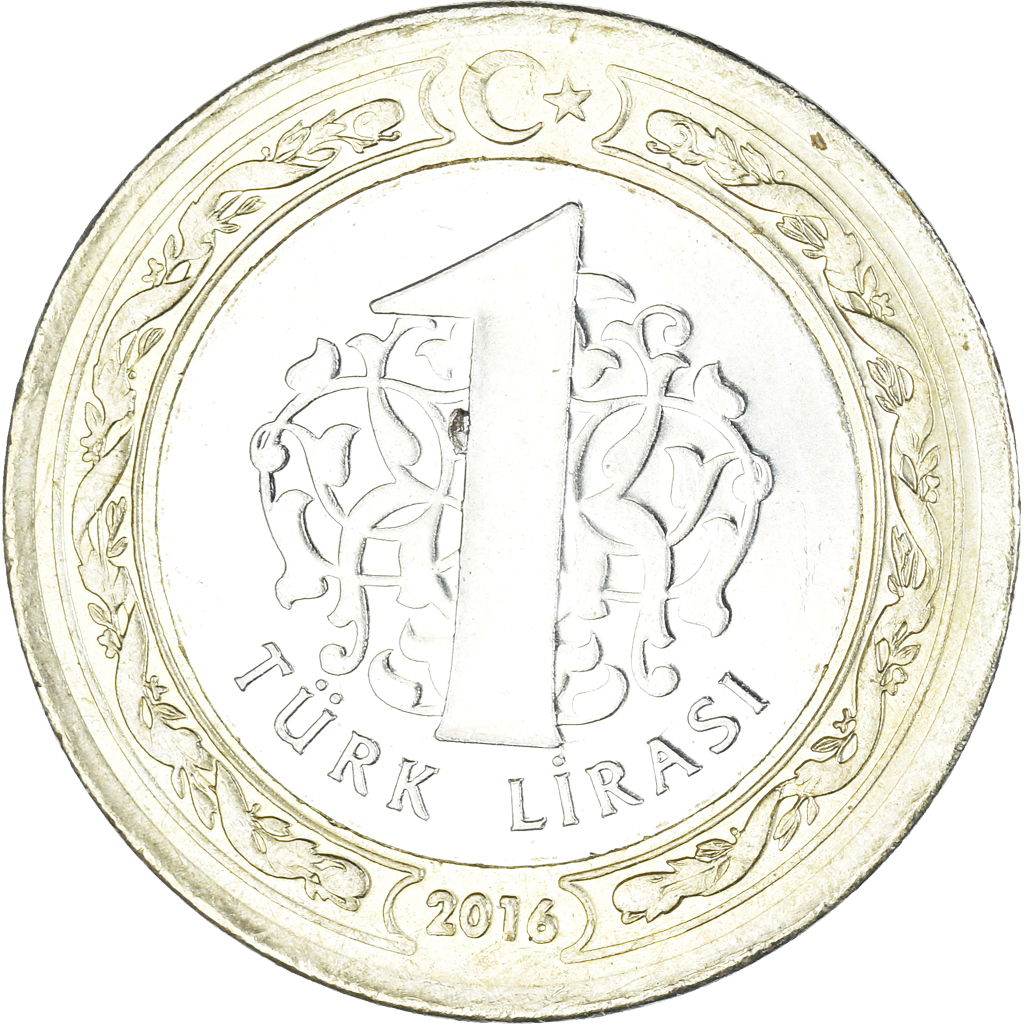 Moneda, Turquía, Lira, 2016