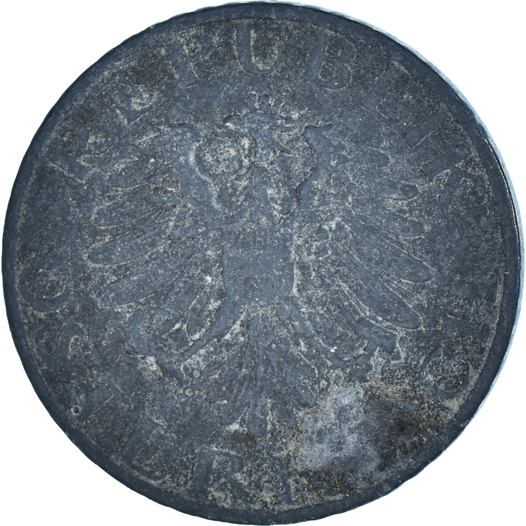 Moneda, Austria, 5 Groschen, 1966