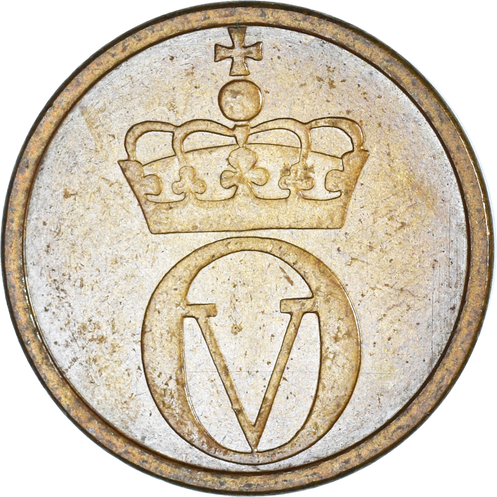 Moneda, Noruega, 2 Öre, 1961