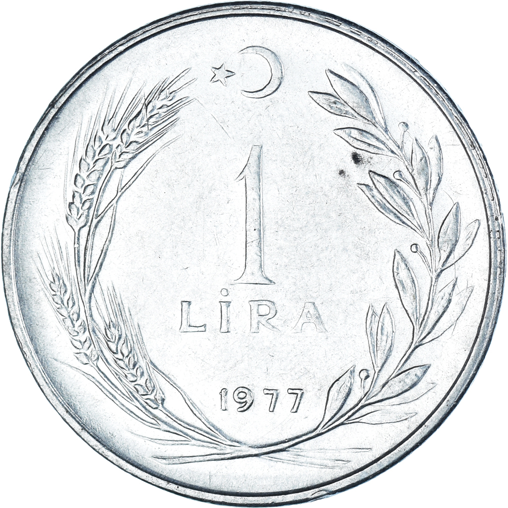 Moneda, Turquía, Lira, 1977