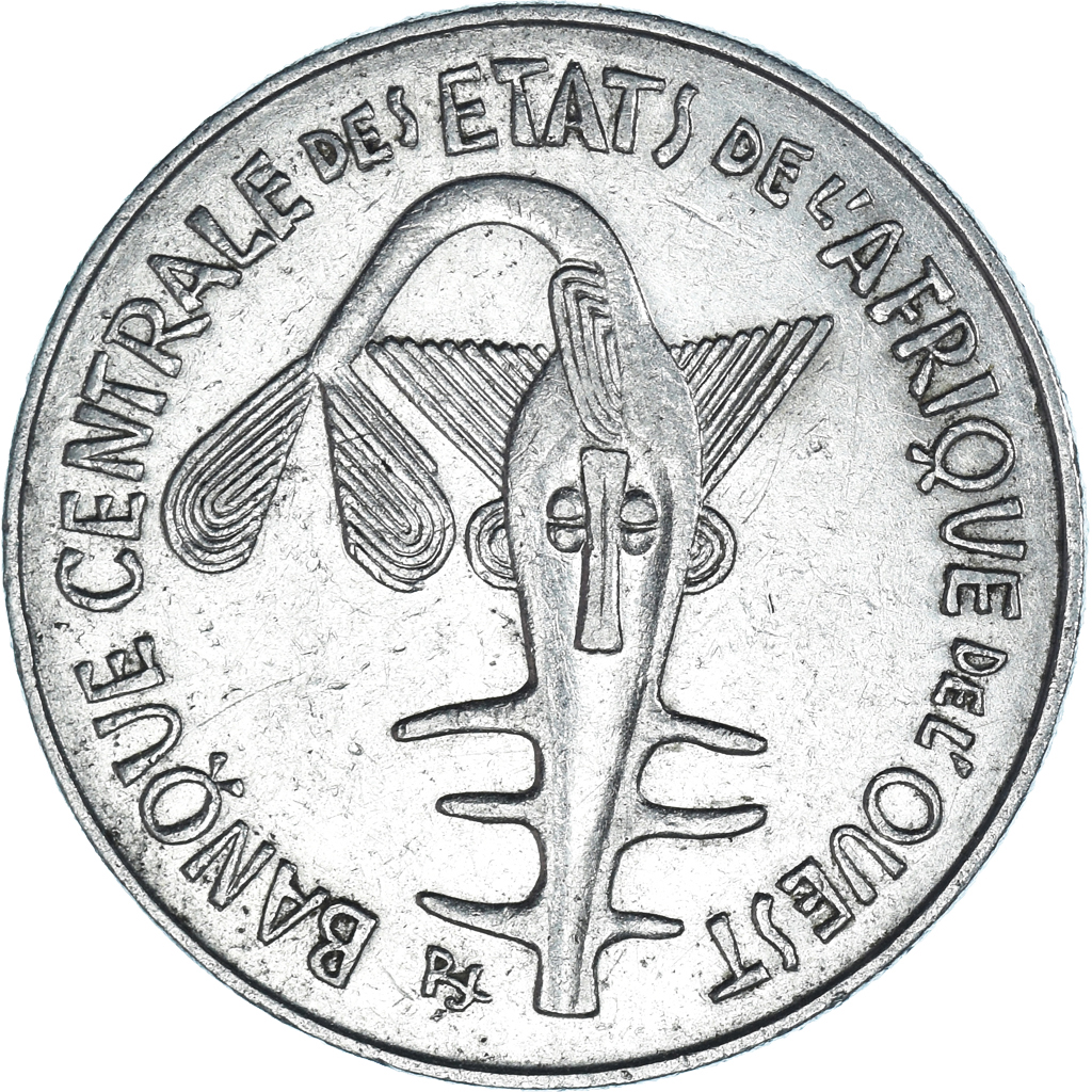 Coin, West African States, 100 Francs, 1991