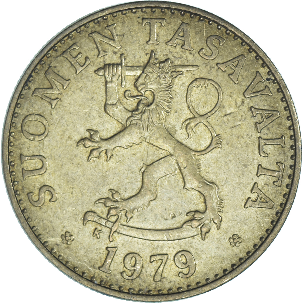 Moneda, Finlandia, 50 Penniä, 1979
